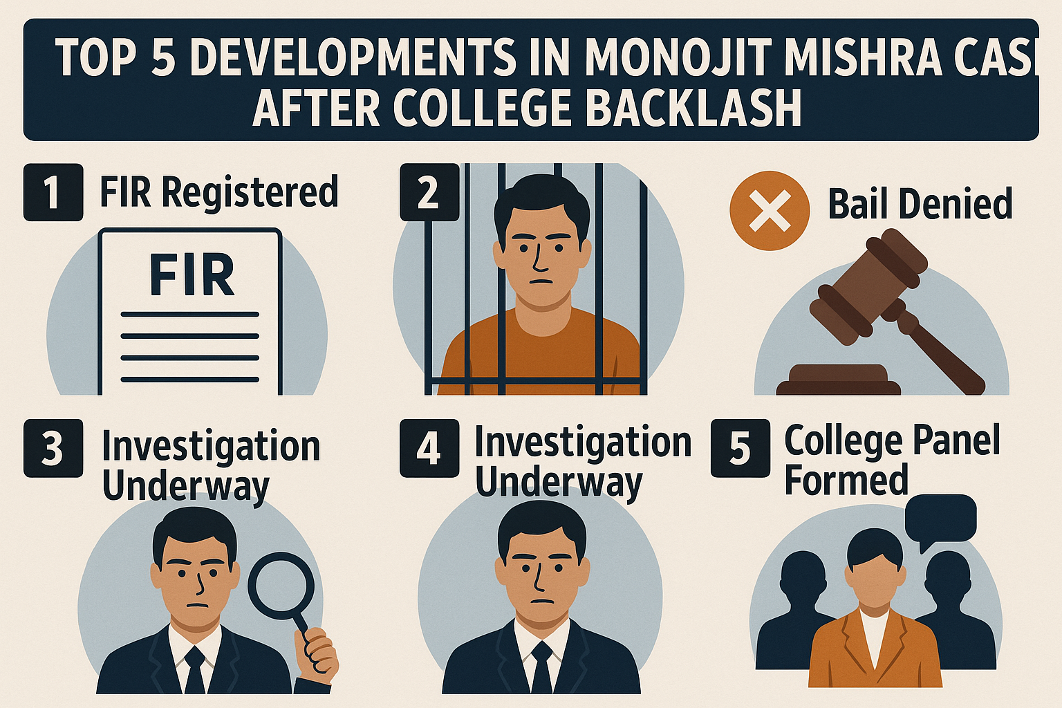 Monojit Mishra Case After College Backlash