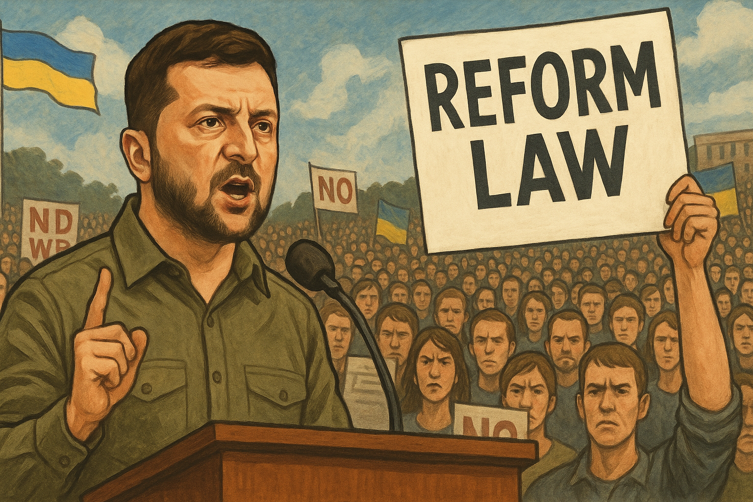 National Debate Among 1000s