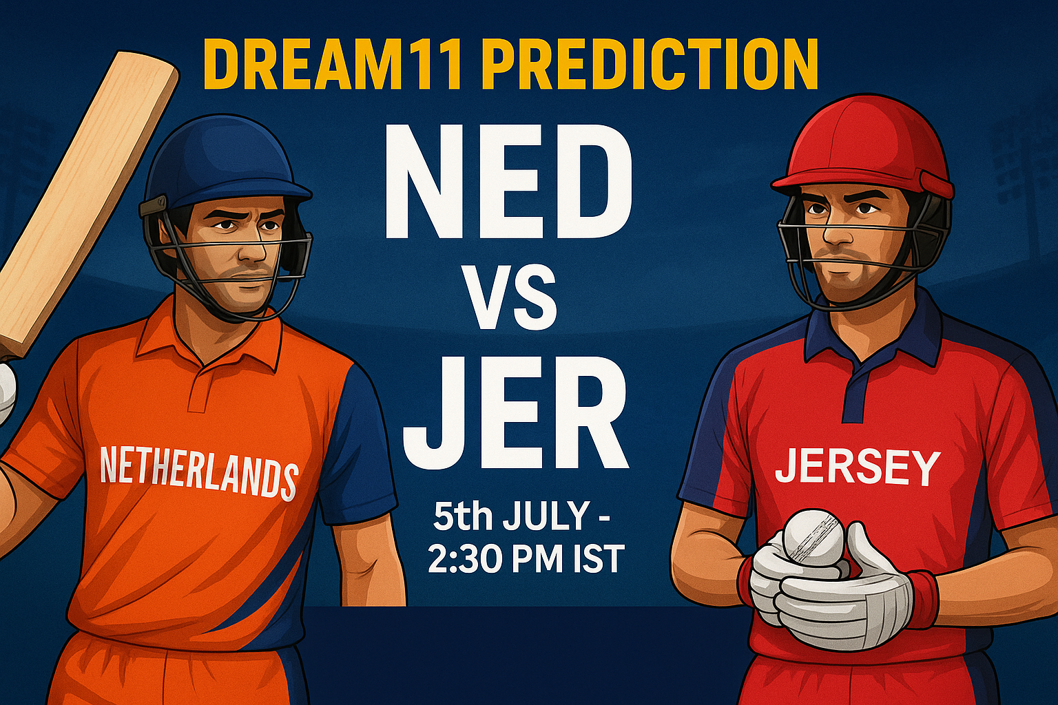 Netherlands vs Jersey Dream11 Prediction Today