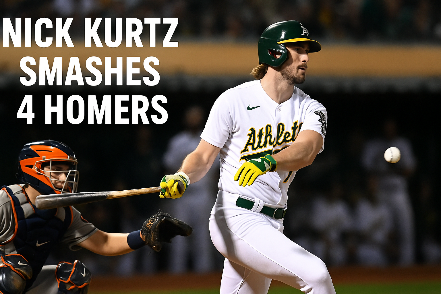 Nick Kurtz Smashes 4 Homers
