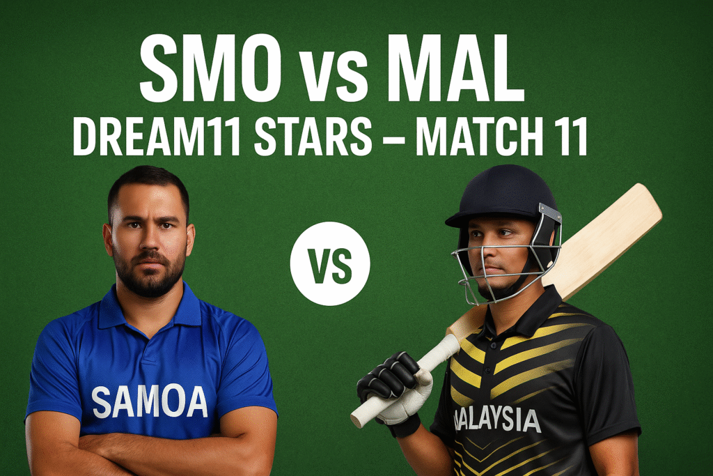 SMO vs MAL Dream11 Stars – Match 11