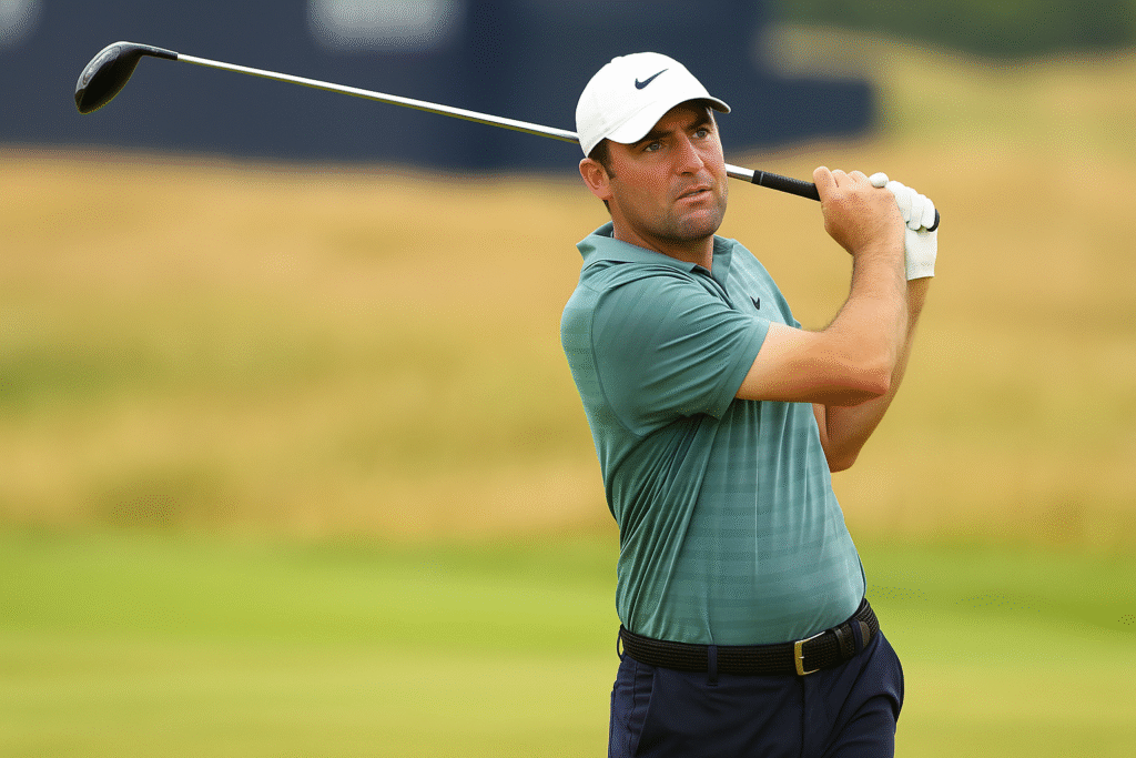 Scheffler Dominates With 4-Shot Edge