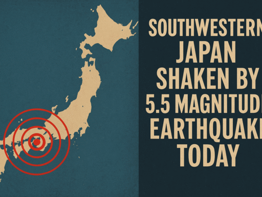 Southwestern Japan Shaken by 5.5