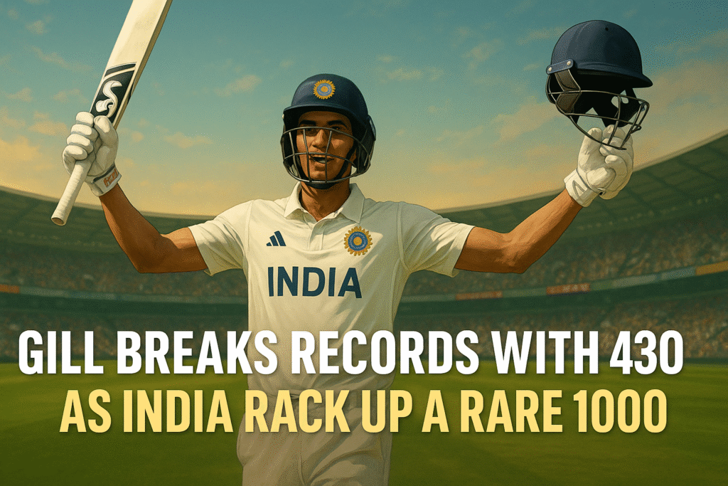 Test Match Milestone