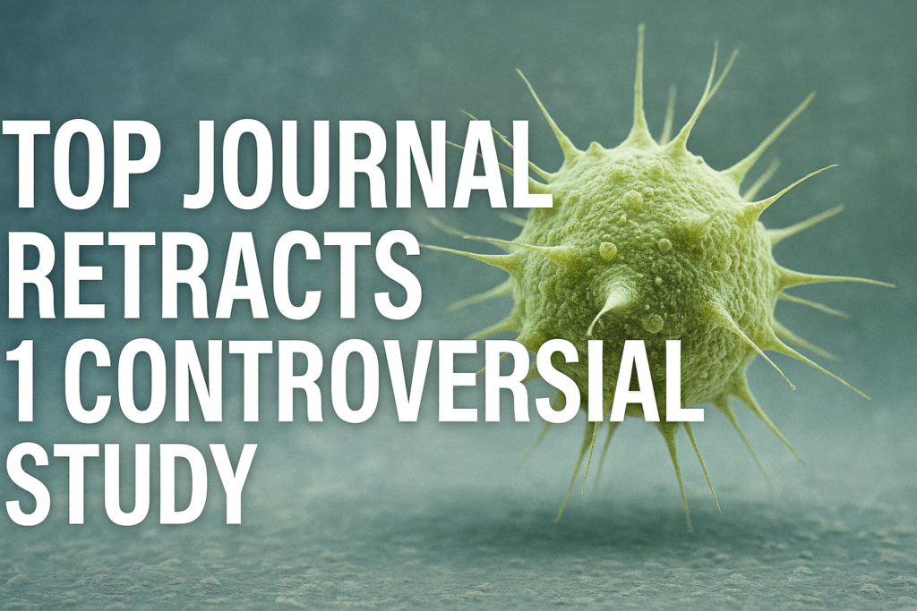 Top Journal Retracts 1 Controversial Study