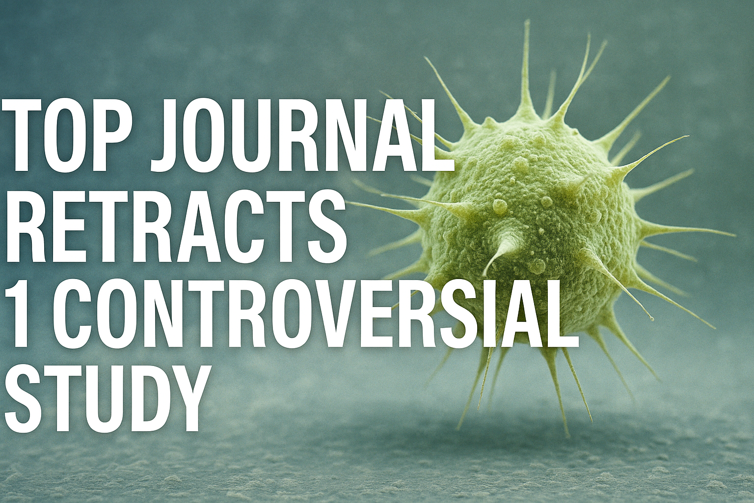 Top Journal Retracts 1 Controversial Study