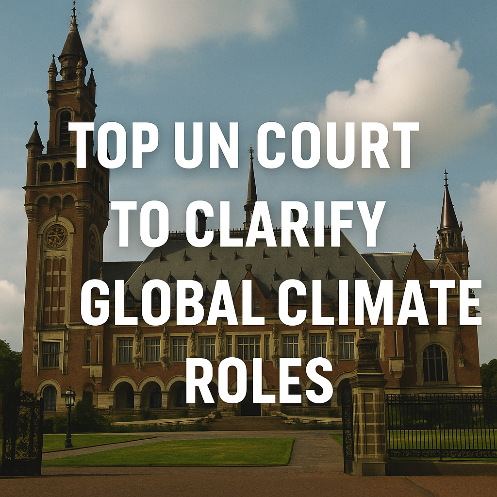 Top UN Court to Clarify Global Climate Roles