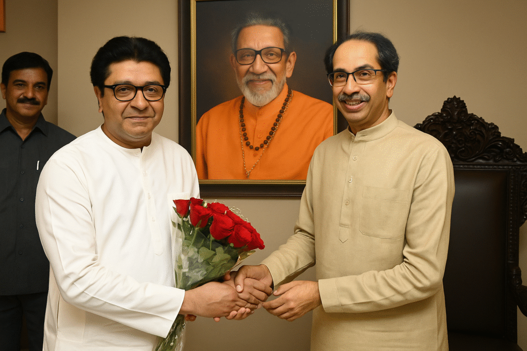 Raj Thackeray Meets Uddhav at Matoshree After 6 Years