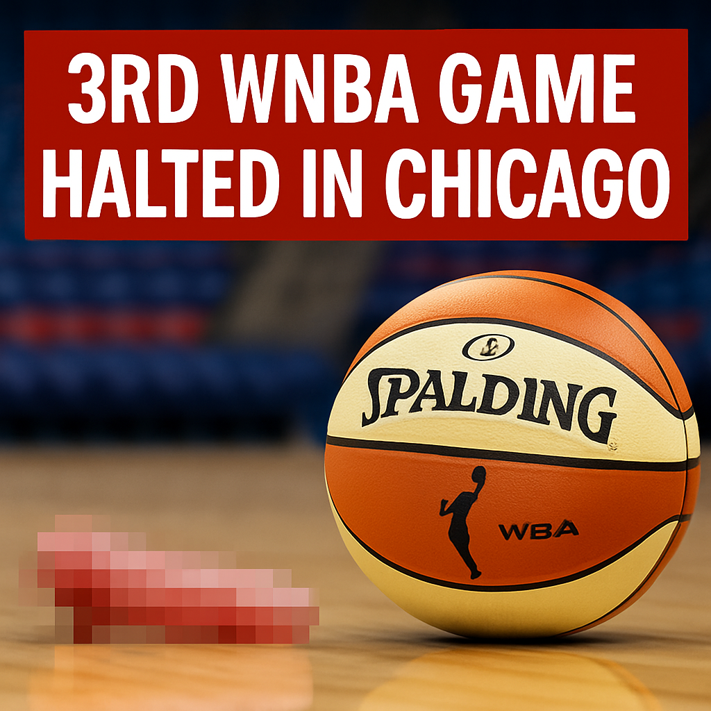 3rd WNBA Game Halted in Chicago
