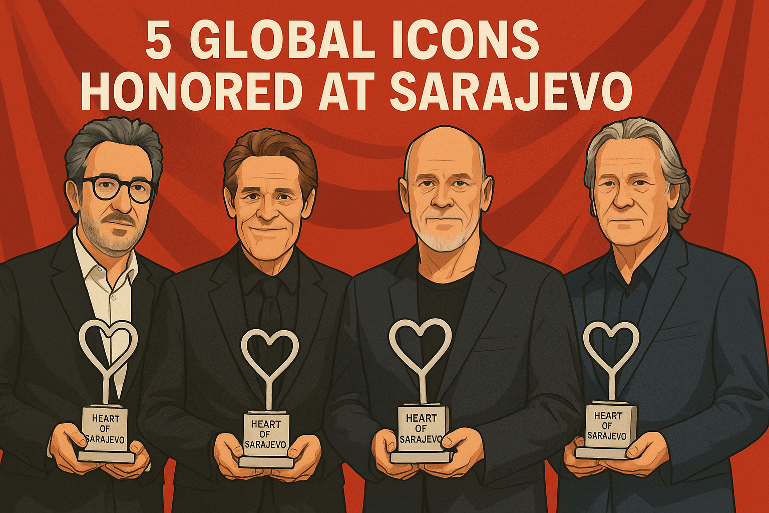 5 Global Icons Honored at Sarajevo