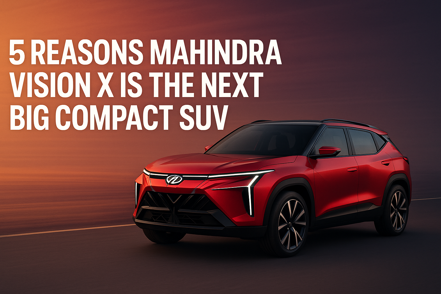 5 Reasons Mahindra Vision X