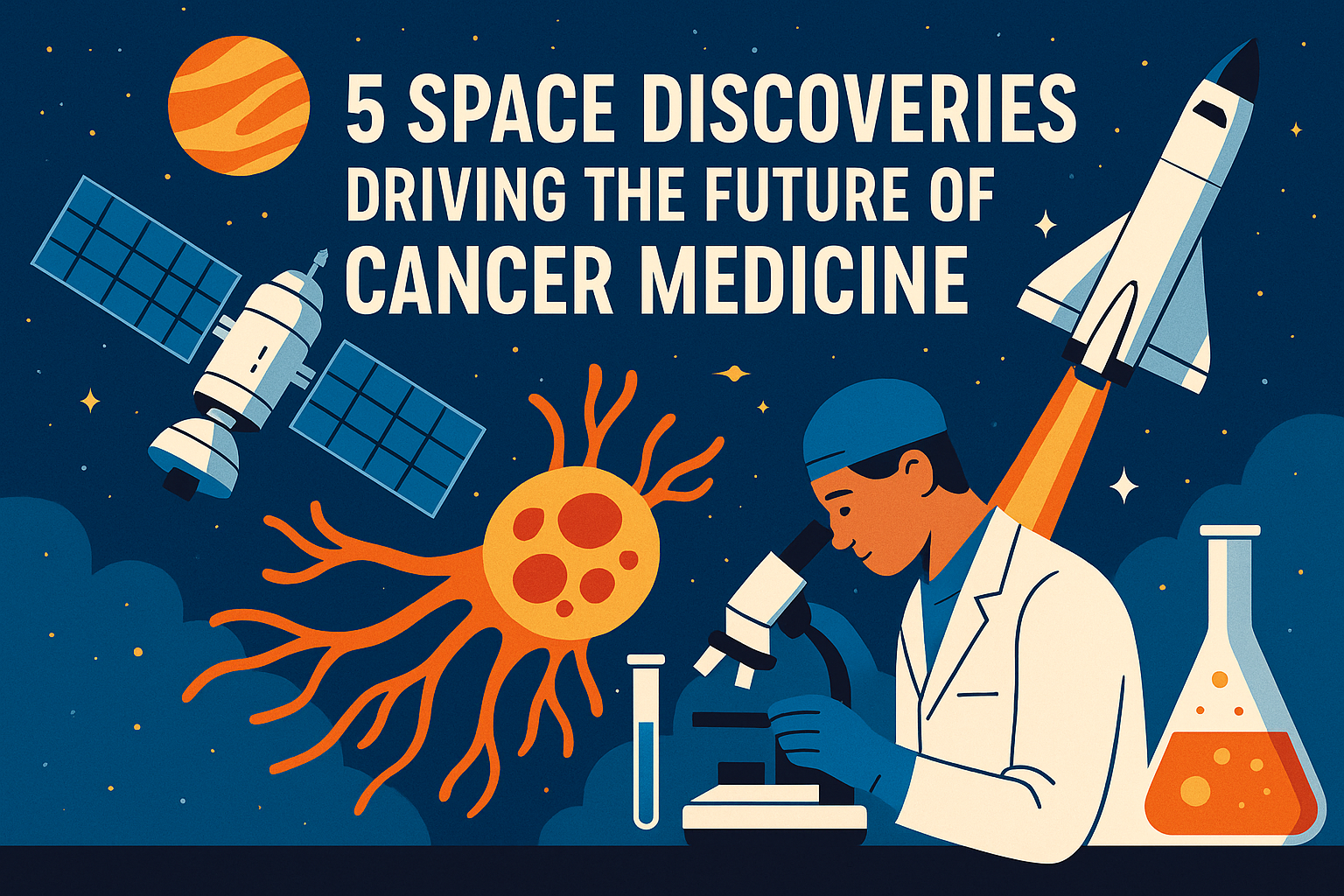 5 Ways Space Research Powers Next-Gen Cancer