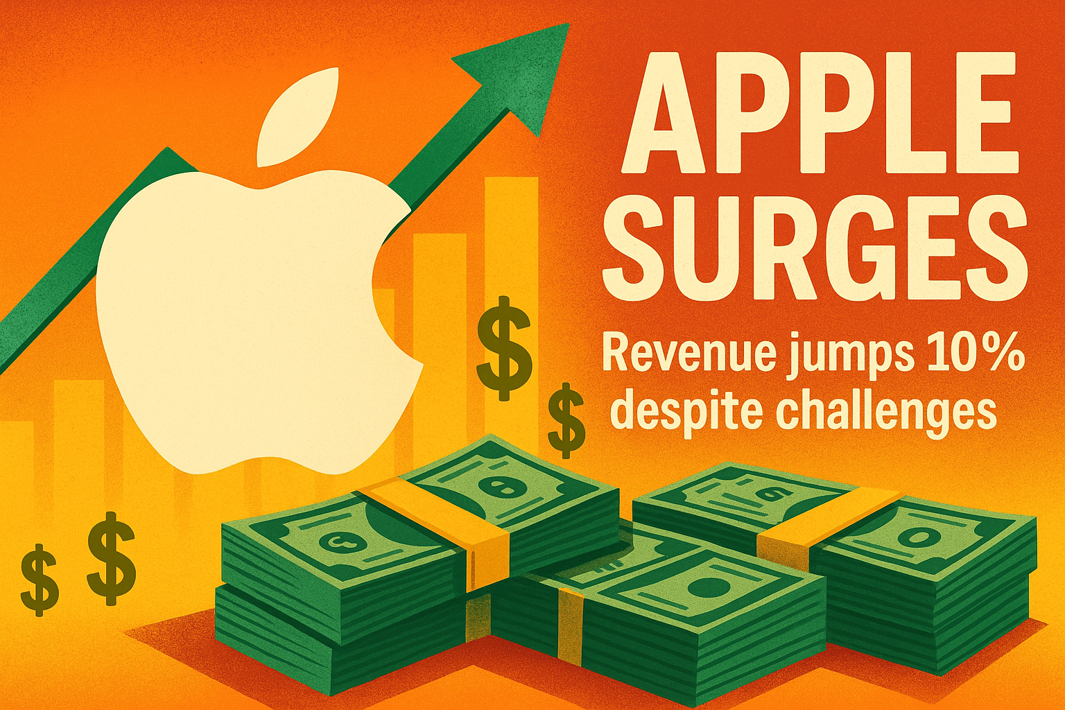 Apple Surges