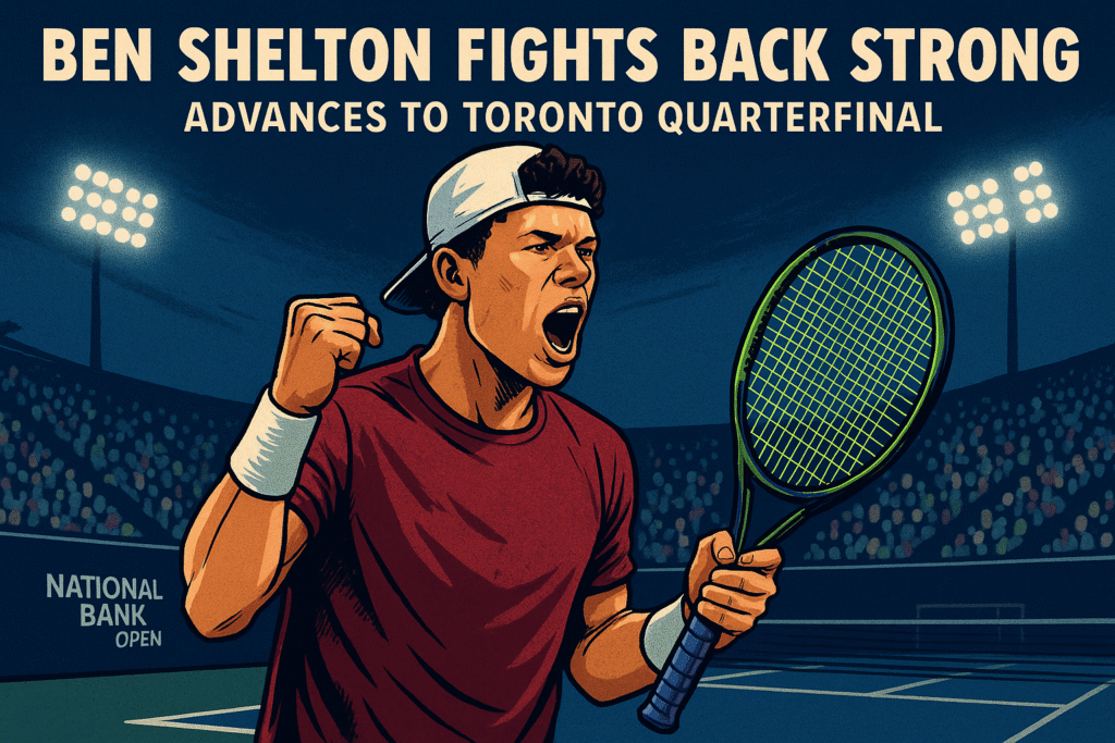Ben Shelton Fights Back Strong