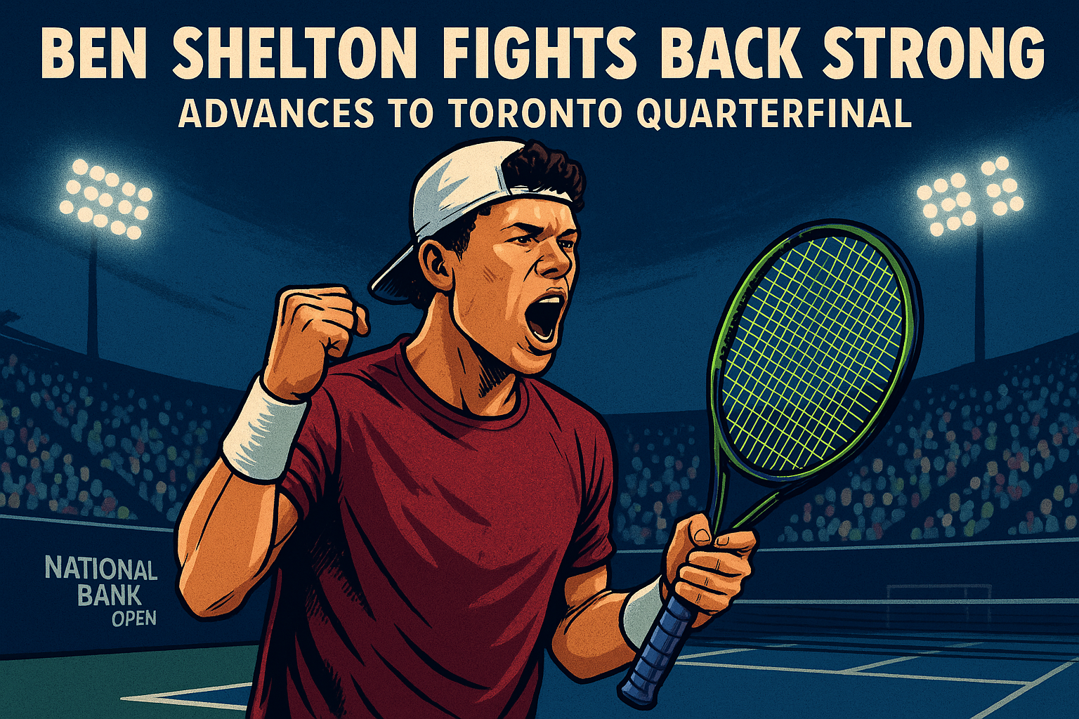 Ben Shelton Fights Back Strong