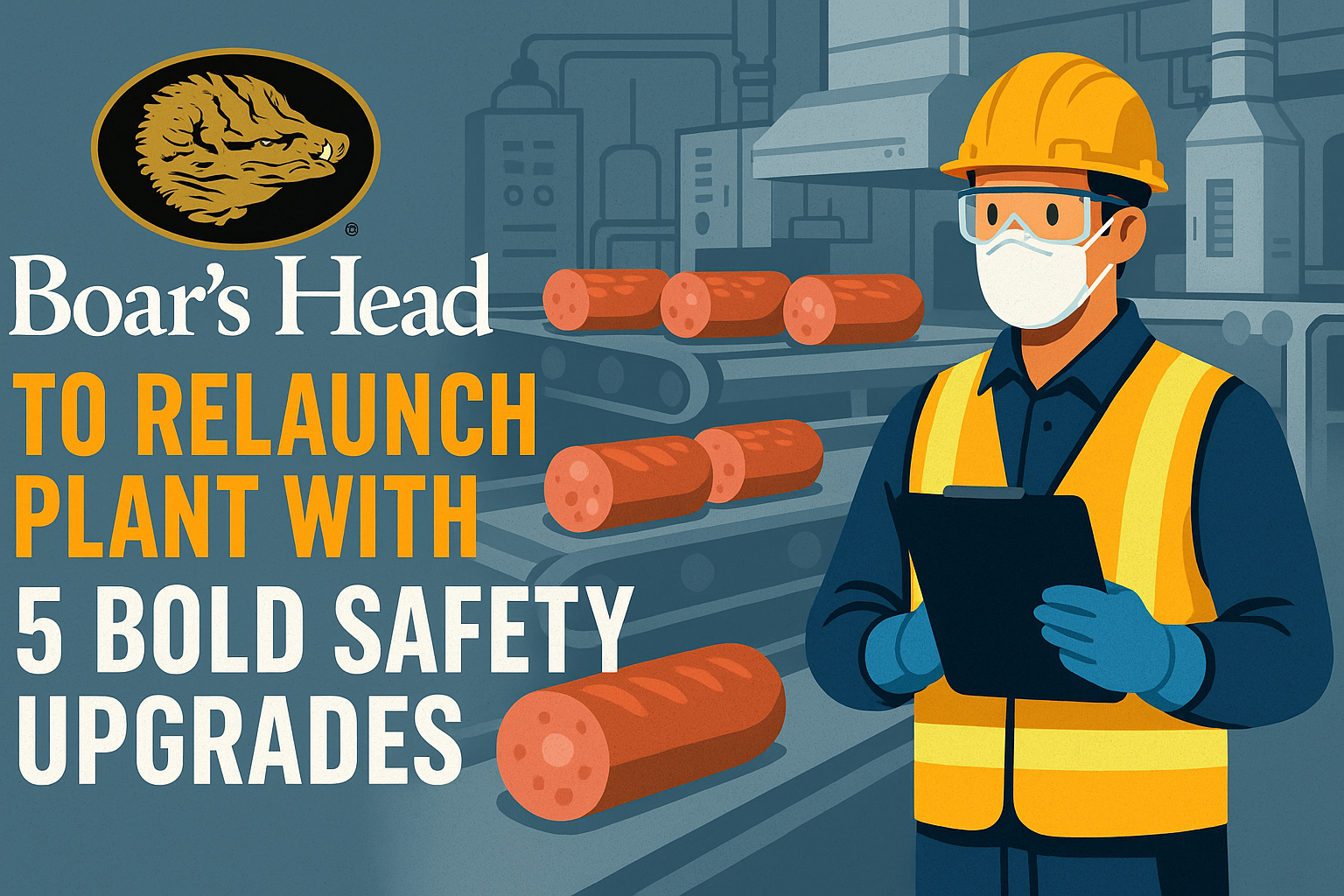 Head to Relaunch Plant with 5 Bold Safety Upgrade