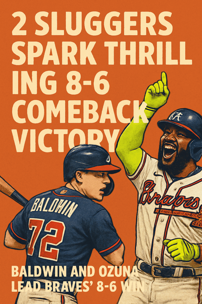 2 Sluggers Spark Thrilling 8-6 Comeback Victory