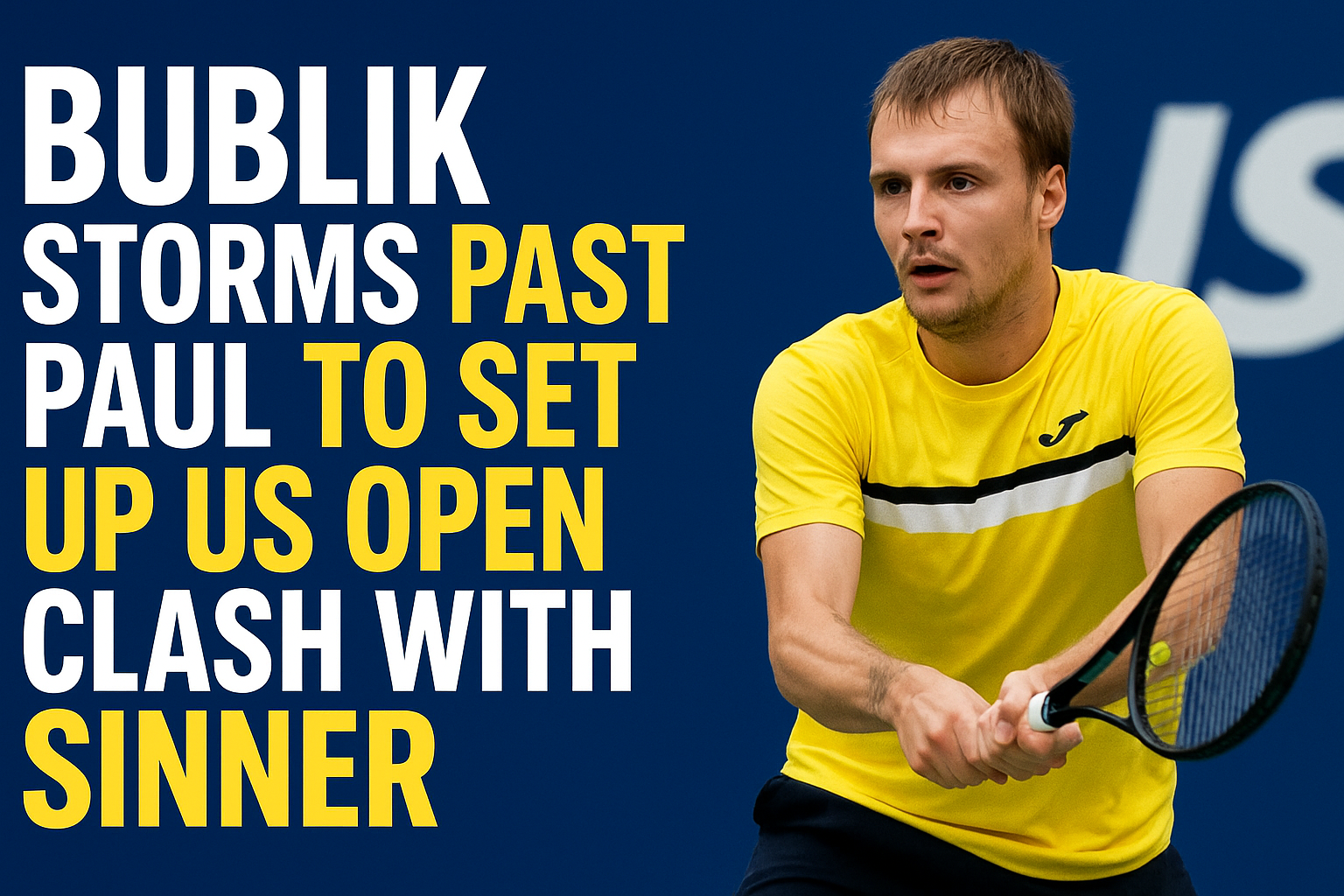 Bublik Storms Past Paul