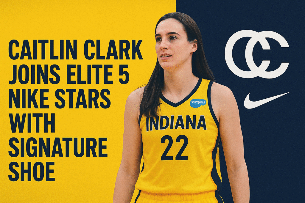Caitlin Clark Joins Elite 5 Nike Stars