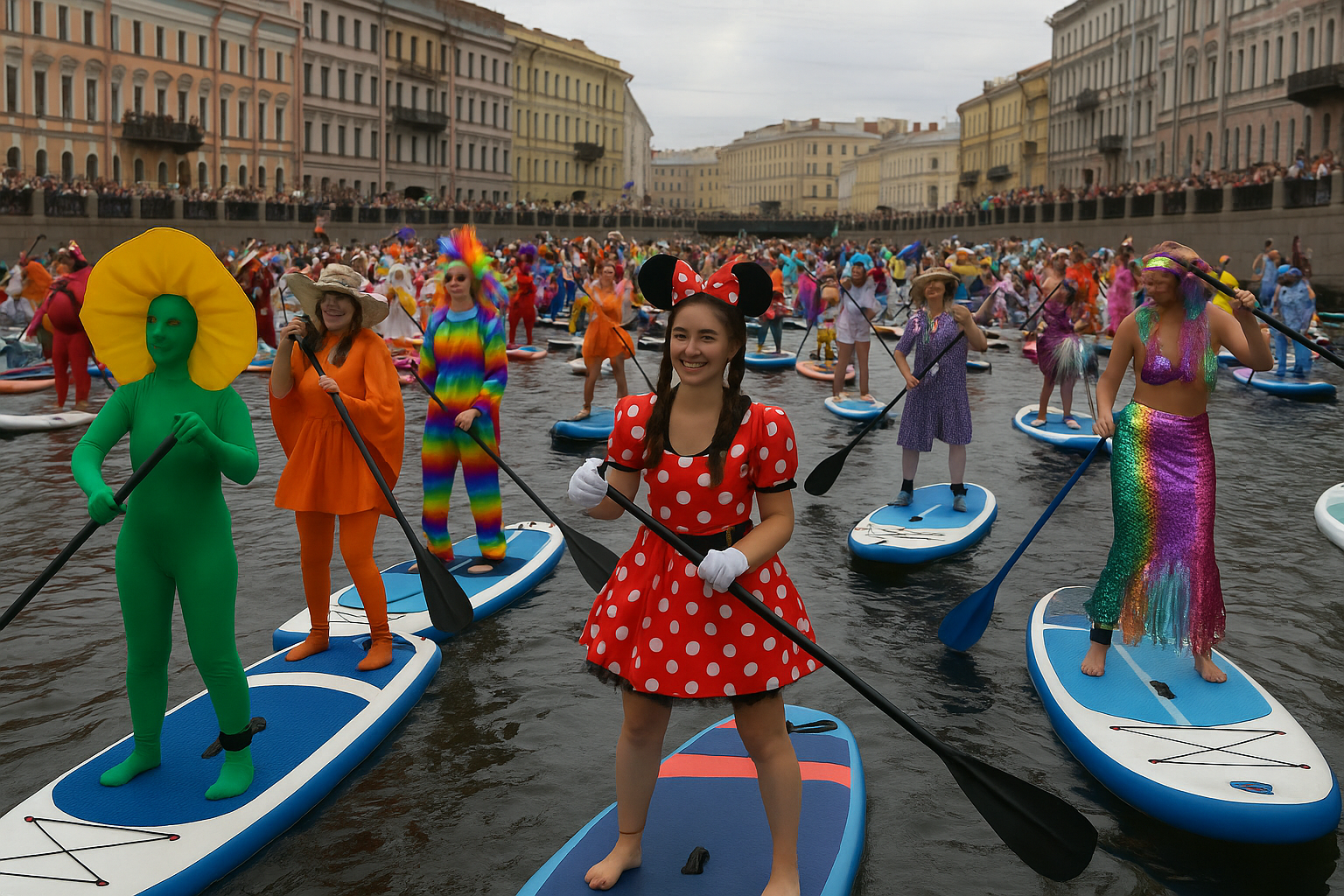 Colorful Paddle Fest