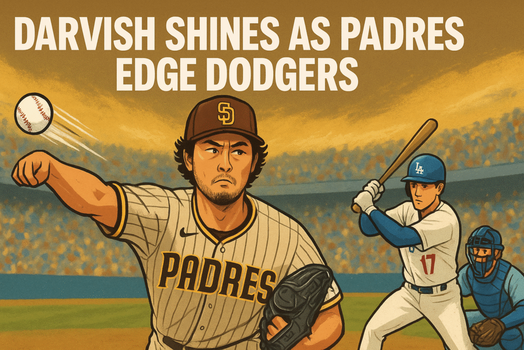 Darvish Shines as Padres Edge