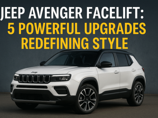 Jeep Avenger Facelift