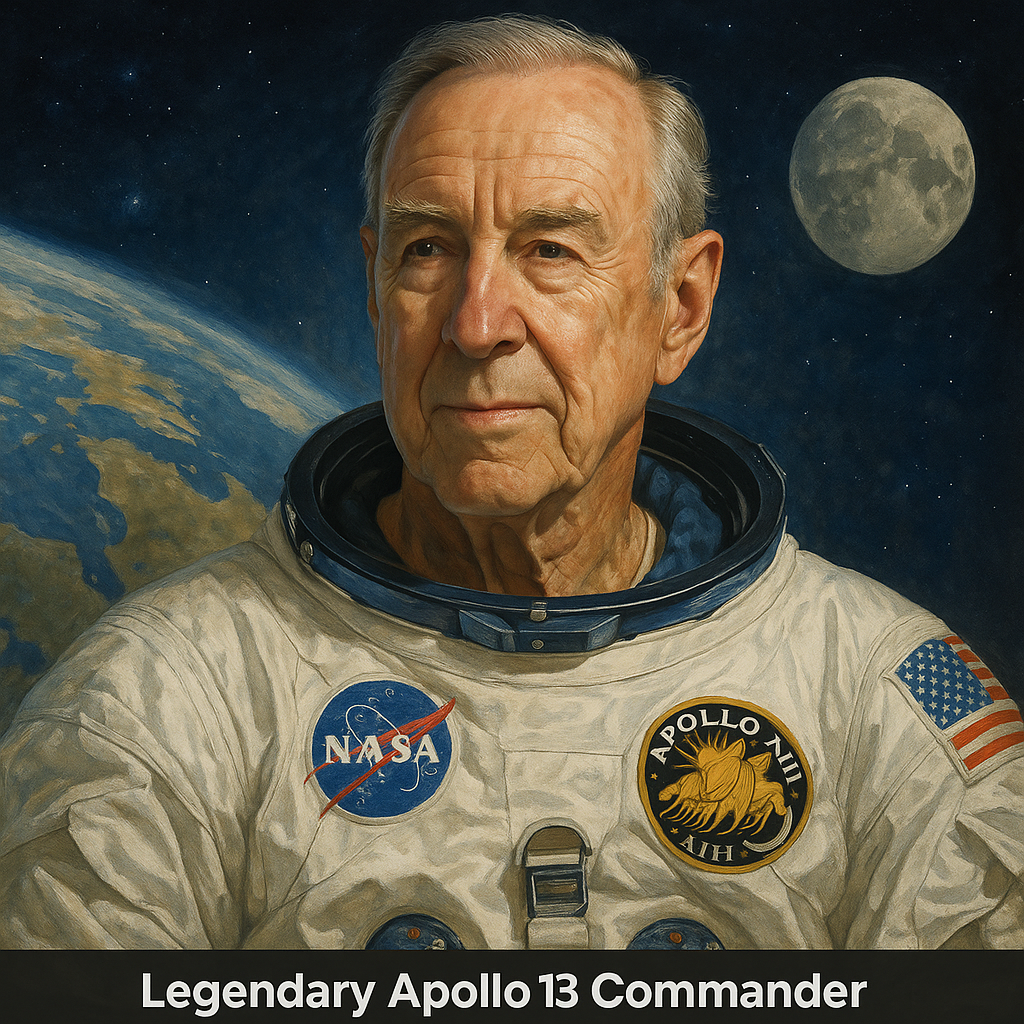 Legendary Apollo 13 Commander James Lovell