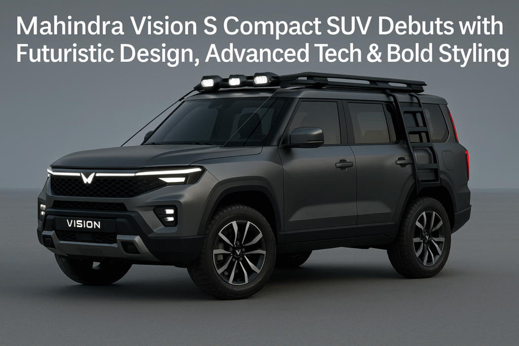 Mahindra Vision S Compact SUV Stuns
