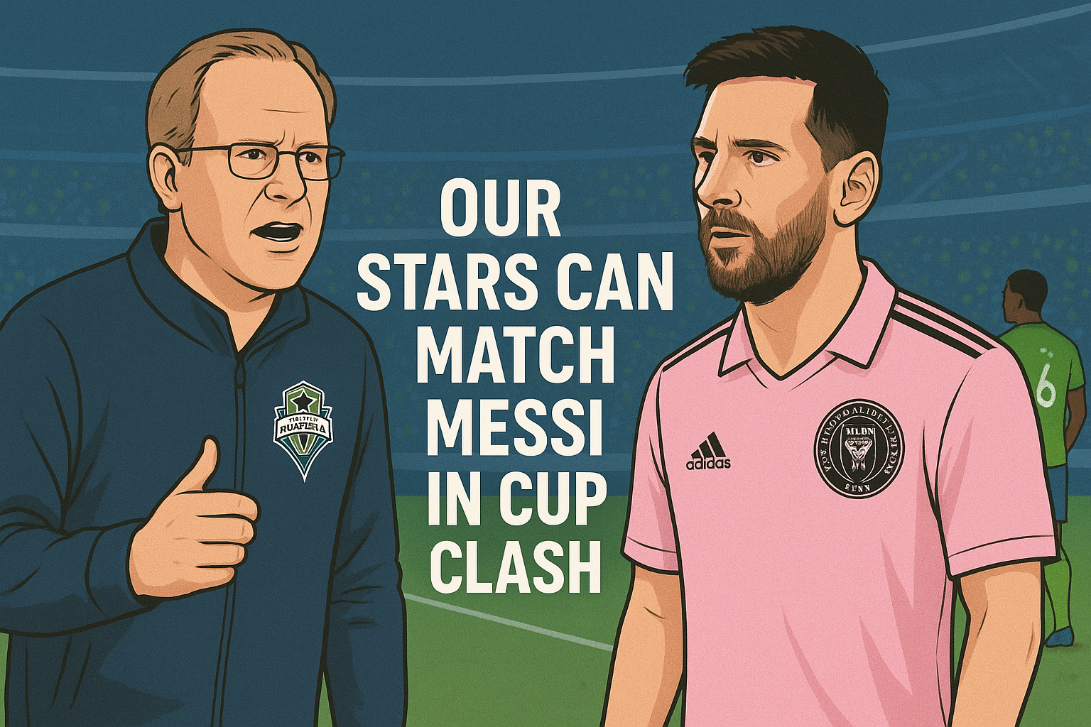 Our Stars Can Match Messi in Cup Clash