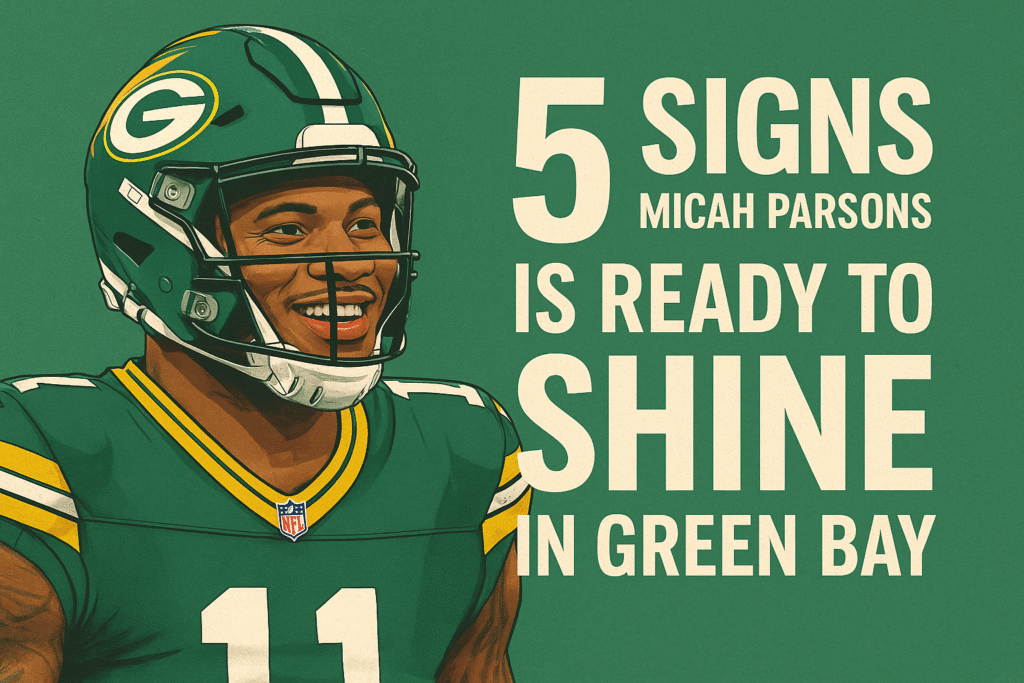 Micah Parsons Is Ready to Shine