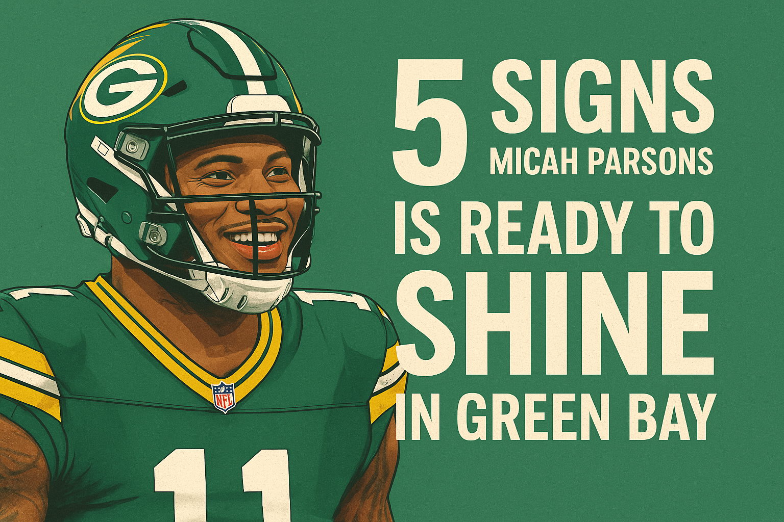 Micah Parsons Is Ready to Shine