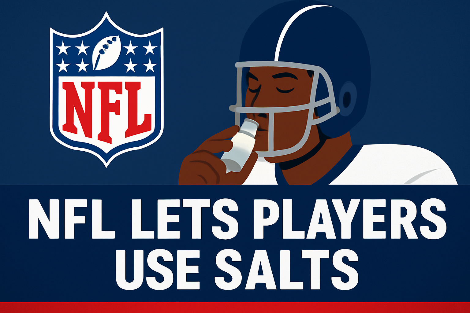 NFL Lets Players Use Salts