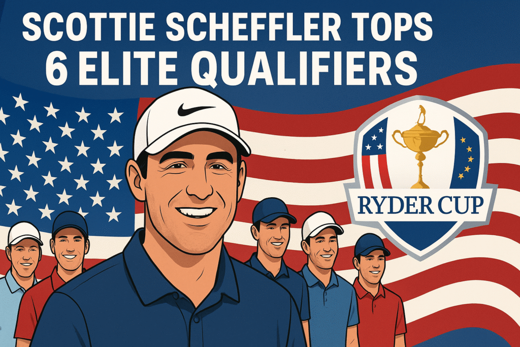 Scottie Scheffler Tops 6 Elite Qualifiers for US Ryder Cup Team Scottie Scheffler Tops 6 Elite Qualifiers