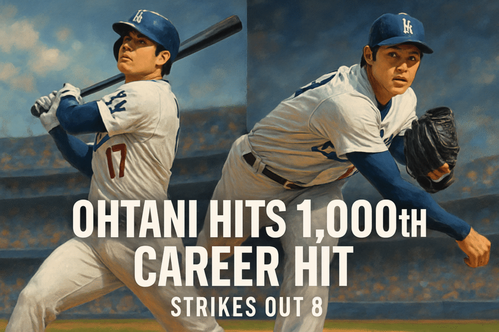 Shohei Ohtani Hits Milestone HR