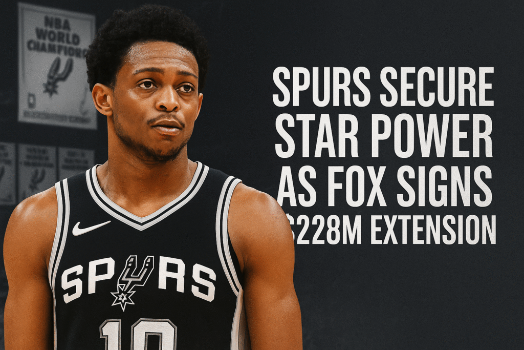 Spurs Secure Star Power