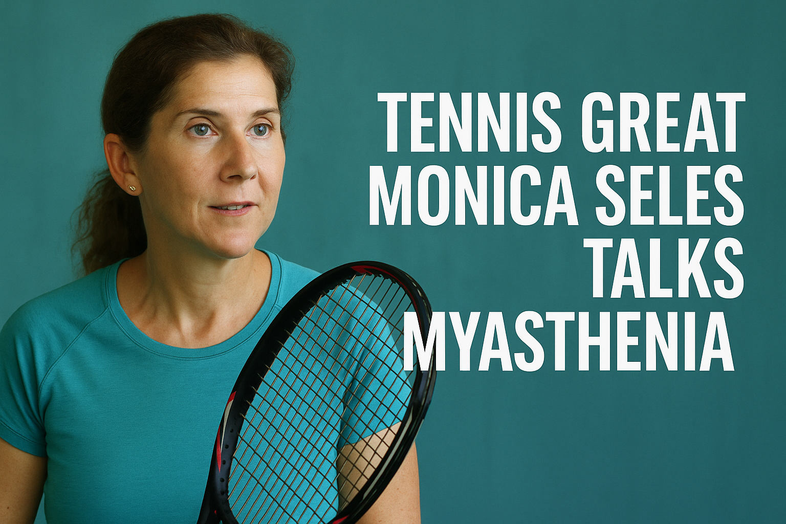Tennis Great Monica Seles Talks Myasthenia