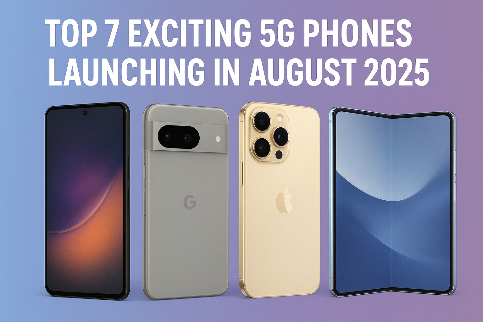 Top 7 Exciting 5G Phones Launching