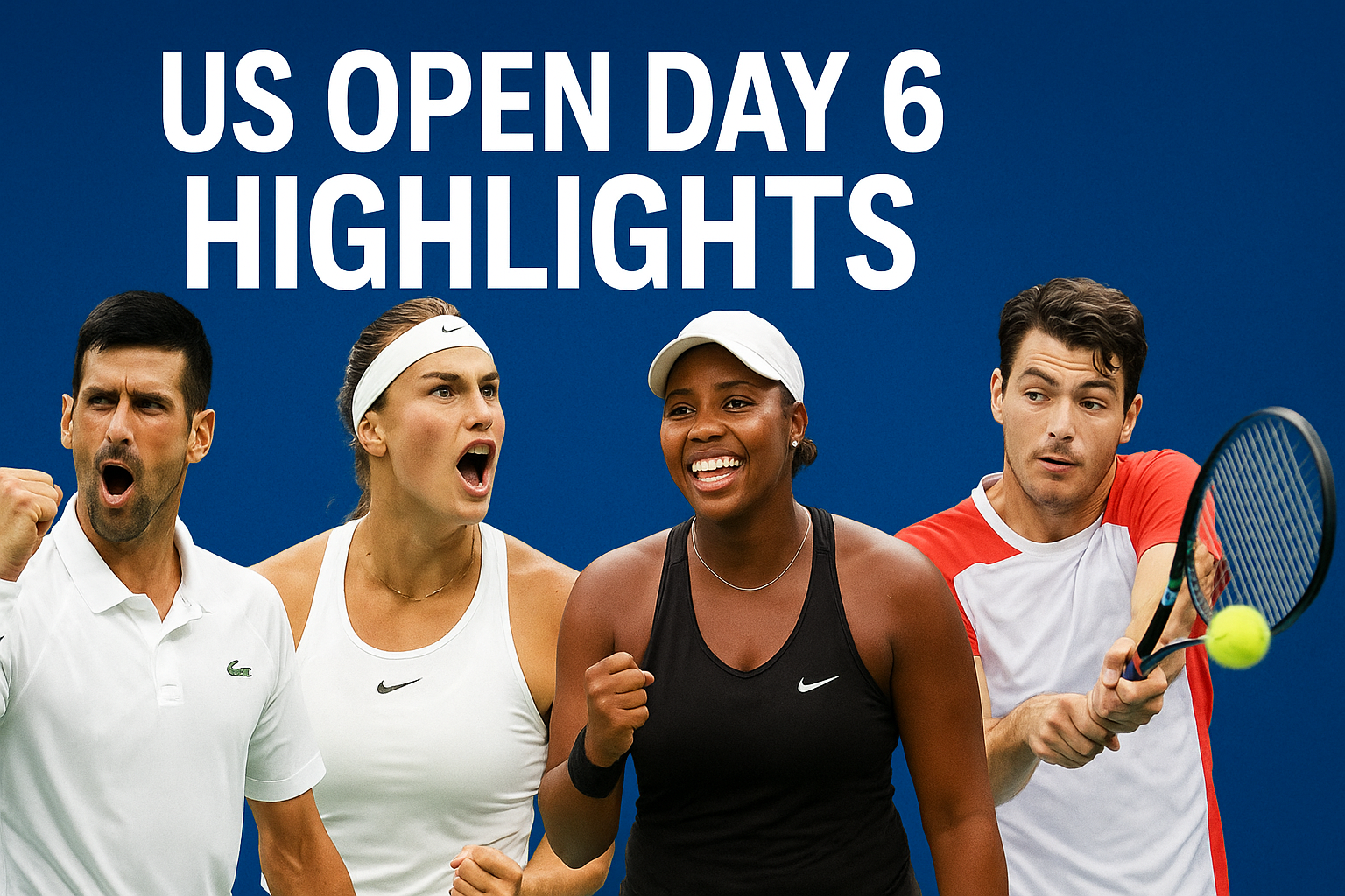 US Open Day 6