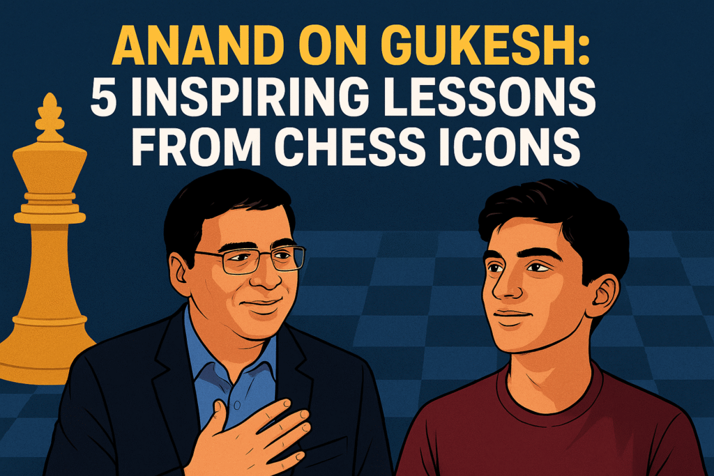 Anand on Gukesh: 5 Inspiring Lessons from Chess Icons Anand on Gukesh