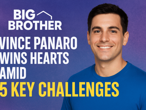 Big Brother: Vince Panaro Wins Hearts Amid 5 Key Challenges Bigg Boss Telugu 9