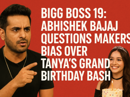 Bigg Boss 19: Abhishek Bajaj Questions Makers’ Bias Over Tanya’s Grand Birthday Bash Archana Chandhoke Shines