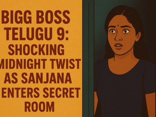 Bigg Boss Telugu 9: Shocking Midnight Twist as Sanjana Enters Secret Room Archana Chandhoke Shines