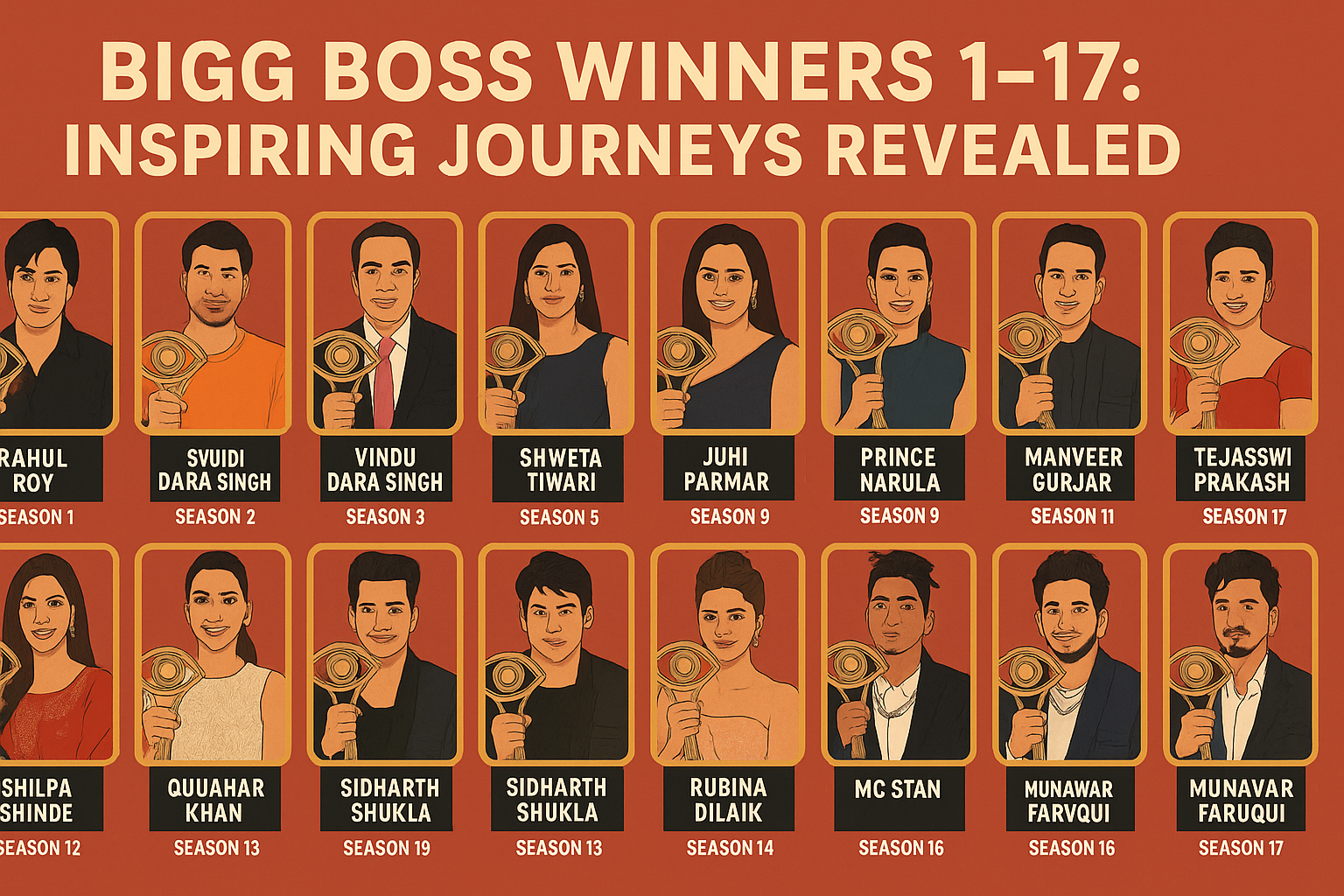 Bigg Boss Winners
