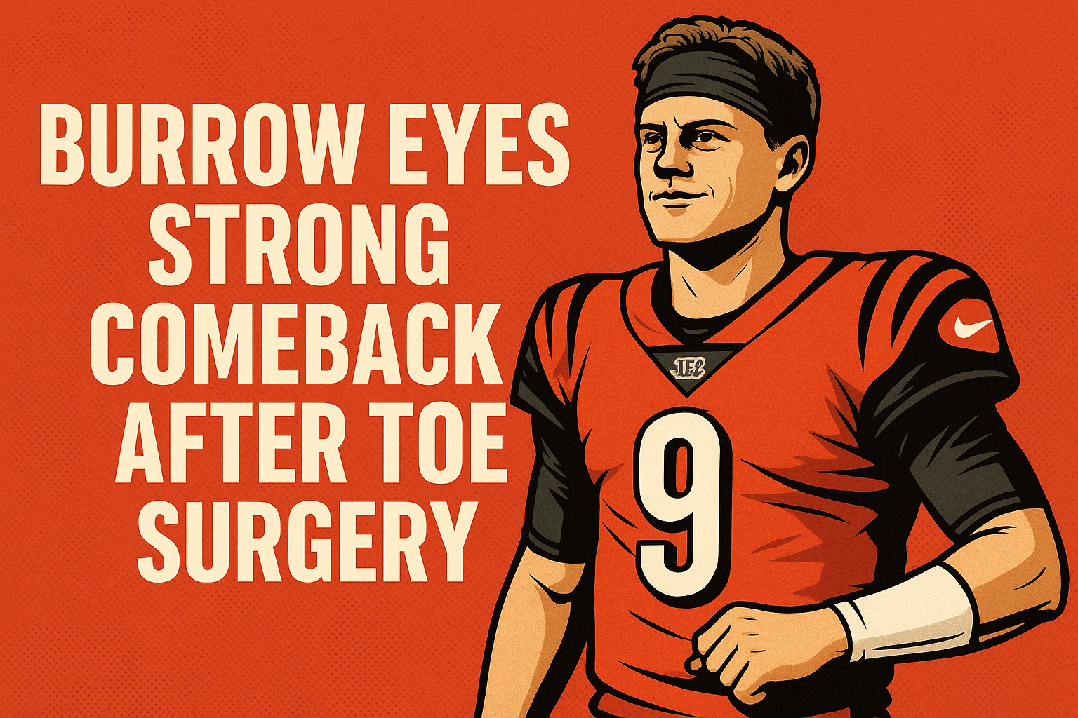 Burrow Eyes Strong Comeback After Toe Surgery
