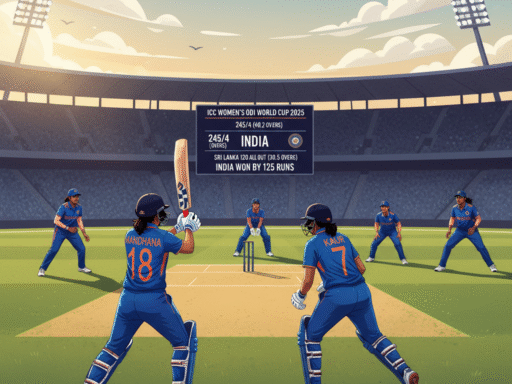 India vs Sri Lanka, Women’s ODI World Cup 2025: Deepti Sharma Leads India to Stunning Win in Tournament Opener India vs Sri Lanka, Women’s ODI World Cup 2025