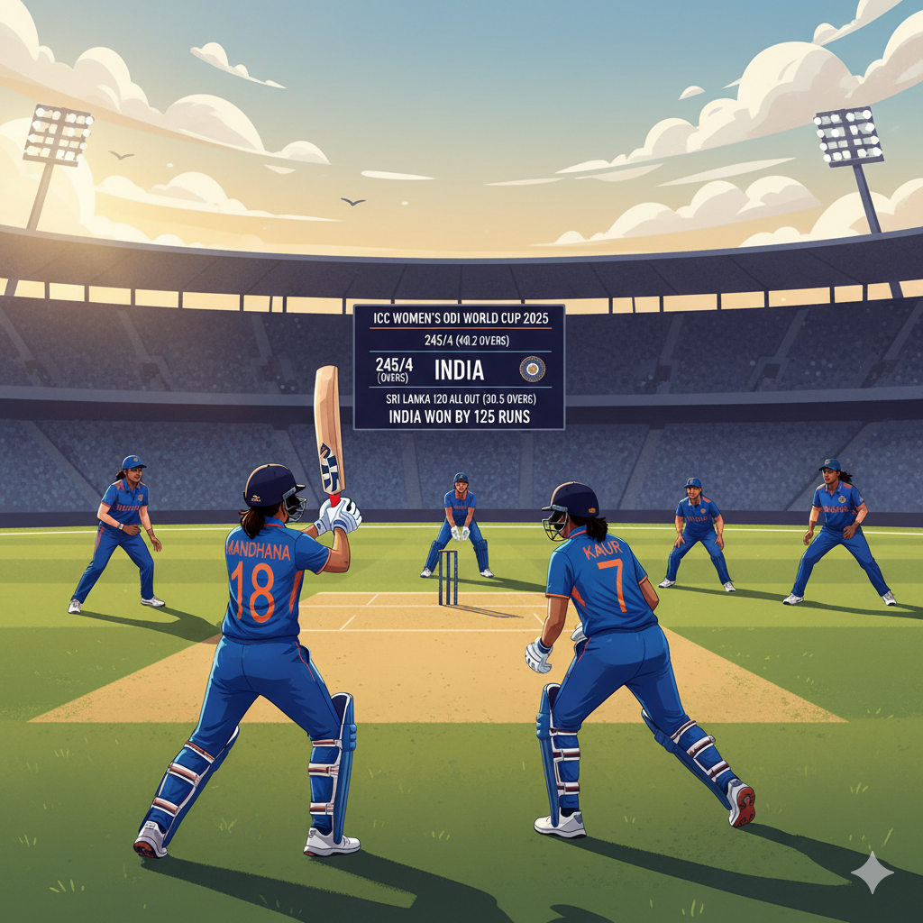 India vs Sri Lanka, Women’s ODI World Cup 2025