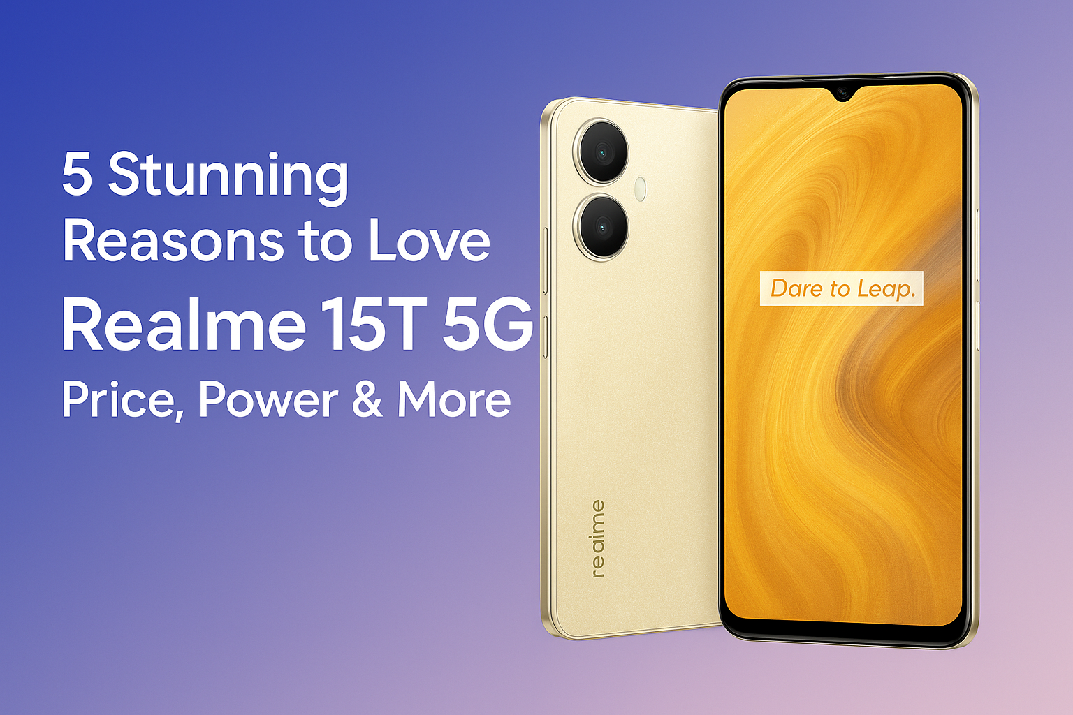Realme 15T 5G