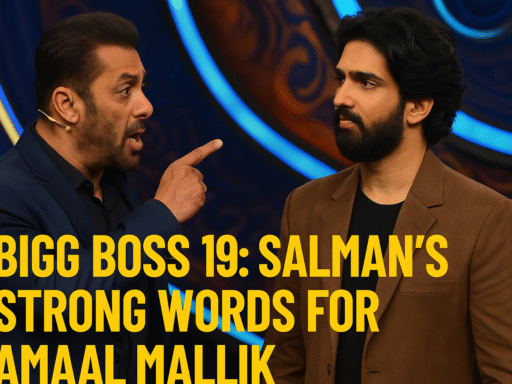 Bigg Boss 19: Salman’s Strong Words for Amaal Mallik Big Brother 27 Finale