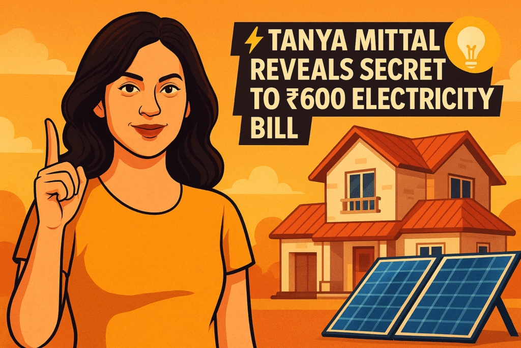 Tanya Mittal Reveals Secret