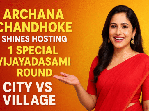 Archana Chandhoke Shines Hosting 1 Special Vijayadasami Round Archana Chandhoke Shines
